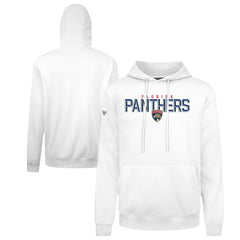Florida Panthers Levelwear Podium Carve Pullover Hoodie - White Hoodies