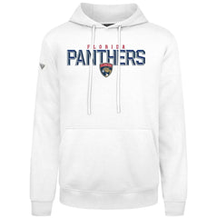Florida Panthers Levelwear Podium Carve Pullover Hoodie - White Hoodies
