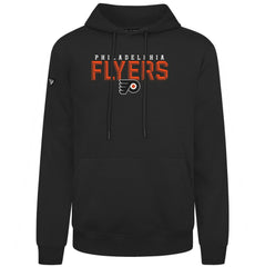 Philadelphia Flyers Levelwear Podium Carve Pullover Hoodie - Black Hoodies