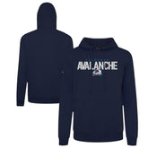Colorado Avalanche Levelwear Podium Carve Pullover Hoodie - Navy Hoodies