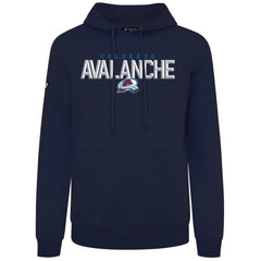 Colorado Avalanche Levelwear Podium Carve Pullover Hoodie - Navy Hoodies