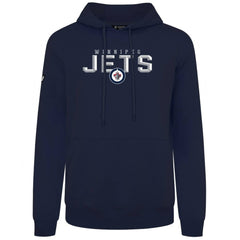 Winnipeg Jets Levelwear Podium Carve Pullover Hoodie - Navy Hoodies