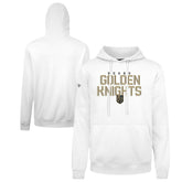 Vegas Golden Knights Levelwear Podium Carve Pullover Hoodie - White Hoodies