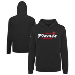 Calgary Flames Levelwear Youth Podium Monument Pullover Hoodie - Black Hoodies