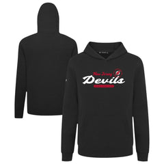 New Jersey Devils Levelwear Youth Podium Monument Pullover Hoodie - Black Jerseys