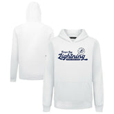 Tampa Bay Lightning Levelwear Youth Podium Monument Pullover Hoodie - White Hoodies