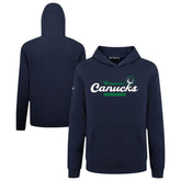 Vancouver Canucks Levelwear Youth Podium Monument Pullover Hoodie - Navy Hoodies