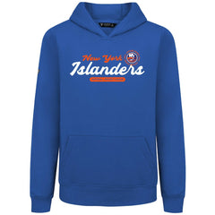 New York Islanders Levelwear Youth Podium Monument Pullover Hoodie - Royal Hoodies