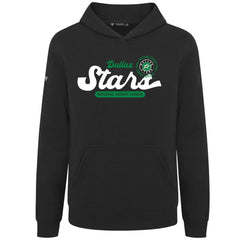 Dallas Stars Levelwear Youth Podium Monument Pullover Hoodie - Black Hoodies