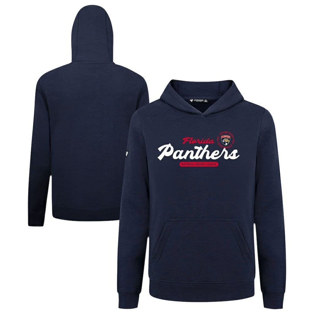 Florida Panthers Levelwear Youth Podium Monument Pullover Hoodie - Navy Hoodies