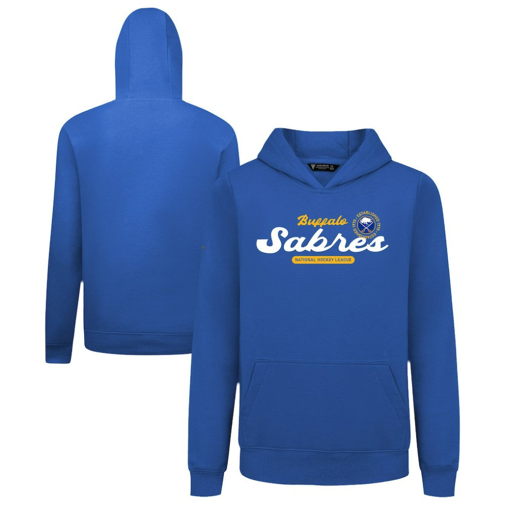 Buffalo Sabres Levelwear Youth Podium Monument Pullover Hoodie - Royal Hoodies