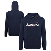 Colorado Avalanche Levelwear Youth Podium Monument Pullover Hoodie - Navy Hoodies