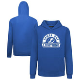 Tampa Bay Lightning Levelwear Youth Podium Banner Arch Pullover Hoodie - Royal Hoodies