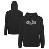 Los Angeles Kings Levelwear Youth Podium Carve Pullover Hoodie - Black Hoodies