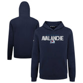 Colorado Avalanche Levelwear Youth Podium Carve Pullover Hoodie - Navy Hoodies