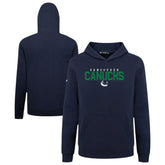 Vancouver Canucks Levelwear Youth Podium Carve Pullover Hoodie - Navy Hoodies