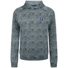 Tampa Bay Lightning Levelwear Albatross Raglan Pullover Hoodie - Gray Hoodies