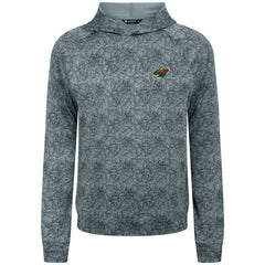 Minnesota Wild Levelwear Albatross Raglan Pullover Hoodie - Gray Hoodies