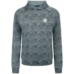 Toronto Maple Leafs Levelwear Albatross Raglan Pullover Hoodie - Gray Hoodies