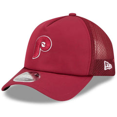 Philadelphia Phillies 2026 Batting Practice Alternate Apex 9FORTY Adjustable Hat Maroon