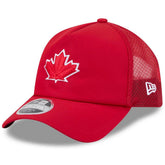 Toronto Blue Jays 2026 Batting Practice Alternate Apex 9FORTY Adjustable Hat Red
