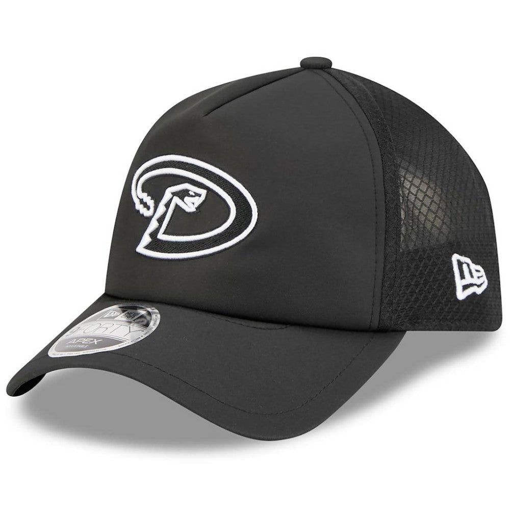 Arizona Diamondbacks 2026 Batting Practice Alternate Apex 9FORTY Adjustable Hat Black