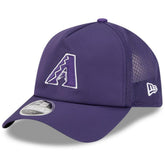 Arizona Diamondbacks 2026 Batting Practice Alternate Apex 9FORTY Adjustable Hat Purple