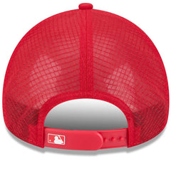 Boston Red Sox 2026 Batting Practice Alternate Apex 9FORTY Adjustable Hat Red