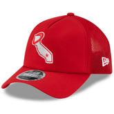 Los Angeles Angels 2026 Batting Practice Alternate Apex 9FORTY Adjustable Hat Red