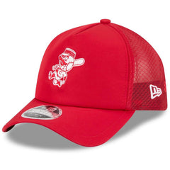 Cincinnati Reds 2026 Batting Practice Alternate Apex 9FORTY Adjustable Hat Red