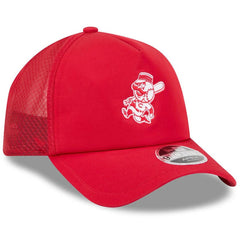 Cincinnati Reds 2026 Batting Practice Alternate Apex 9FORTY Adjustable Hat Red