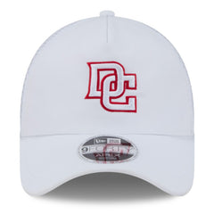 Washington Nationals 2026 Batting Practice Apex 9FORTY Adjustable Trucker Hat White