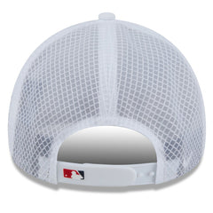 Washington Nationals 2026 Batting Practice Apex 9FORTY Adjustable Trucker Hat White