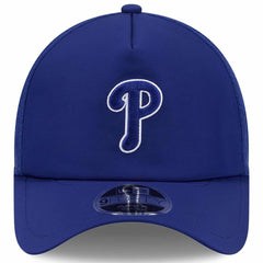 Philadelphia Phillies 2026 Batting Practice Apex 9FORTY Adjustable Trucker Hat Royal