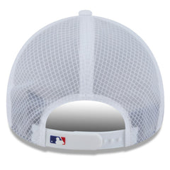 Philadelphia Phillies 2026 Batting Practice Apex 9FORTY Adjustable Trucker Hat White