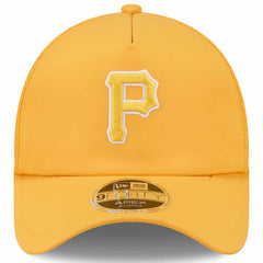 Pittsburgh Pirates 2026 Batting Practice Apex 9FORTY Adjustable Trucker Hat Gold