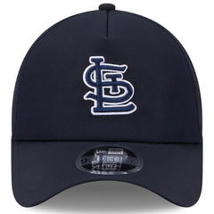 St. Louis Cardinals 2026 Batting Practice Apex 9FORTY Adjustable Trucker Hat Navy
