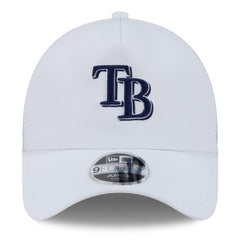 Tampa Bay Rays 2026 Batting Practice Apex 9FORTY Adjustable Trucker Hat White