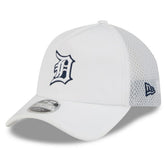 Detroit Tigers 2026 Batting Practice Apex 9FORTY Adjustable Trucker Hat White