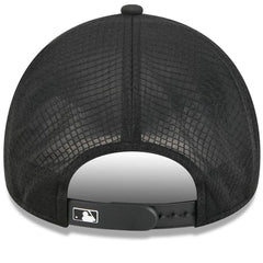 Cincinnati Reds 2026 Batting Practice Apex 9FORTY Adjustable Trucker Hat Black