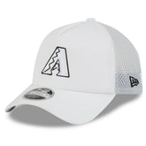 Arizona Diamondbacks 2026 Batting Practice Apex 9FORTY Adjustable Trucker Hat White