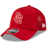 Washington Nationals 2026 Batting Practice Apex 9FORTY Adjustable Trucker Hat Red