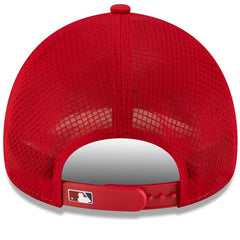 Washington Nationals 2026 Batting Practice Apex 9FORTY Adjustable Trucker Hat Red