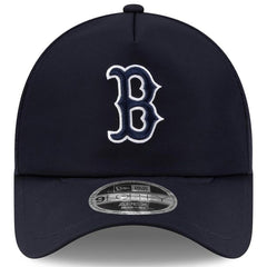 Boston Red Sox 2026 Batting Practice Apex 9FORTY Adjustable Trucker Hat Navy
