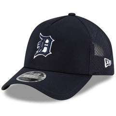 Detroit Tigers 2026 Batting Practice Apex 9FORTY Adjustable Trucker Hat Navy
