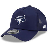 Toronto Blue Jays 2026 Batting Practice Apex 9FORTY Adjustable Trucker Hat Navy
