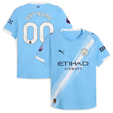 Manchester City 2025/26 Home Custom Jersey - Sky Blue shop