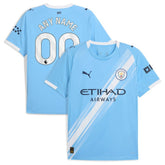 Manchester City 2025/26 Home Replica Custom Jersey - Sky Blue discount