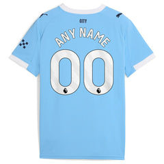 Manchester City Youth 2025/26 Home Replica Custom Jersey - Sky Blue on sale