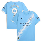 Erling Haaland Manchester City 2025/26 Home Replica Player Jersey Discount - Sky Blue